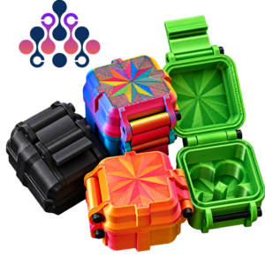 4 - Slot 3ml Vial Storage Case
